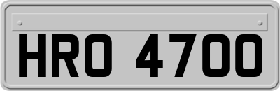 HRO4700