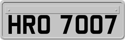 HRO7007