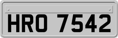 HRO7542