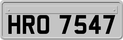 HRO7547