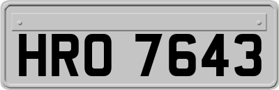 HRO7643