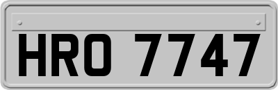 HRO7747