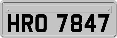 HRO7847