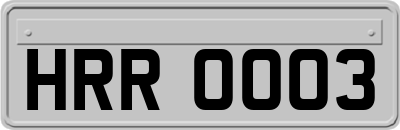 HRR0003