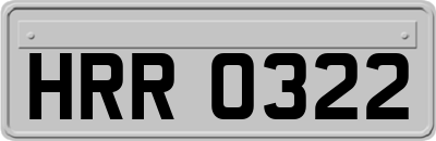HRR0322