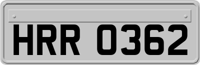 HRR0362