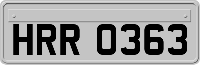 HRR0363