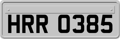 HRR0385