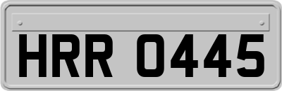 HRR0445
