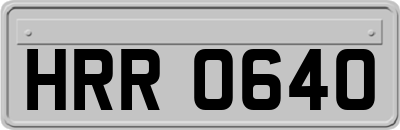 HRR0640