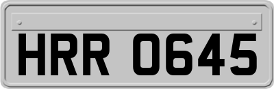 HRR0645