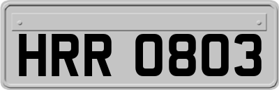 HRR0803
