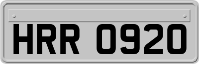 HRR0920