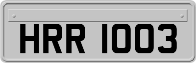 HRR1003