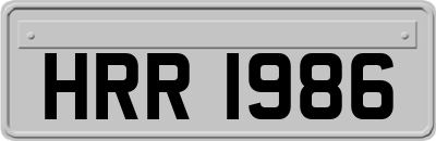 HRR1986