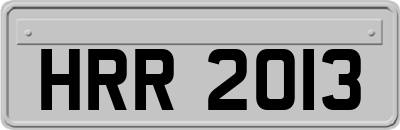 HRR2013