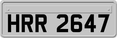 HRR2647