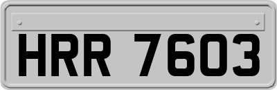 HRR7603