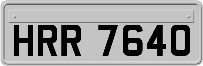 HRR7640