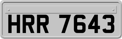HRR7643