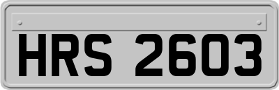 HRS2603