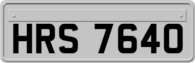 HRS7640