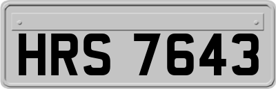 HRS7643