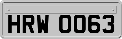 HRW0063