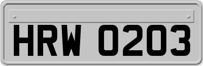 HRW0203