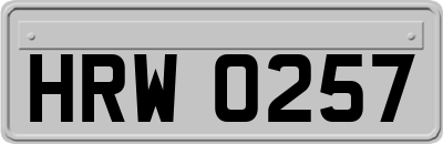 HRW0257