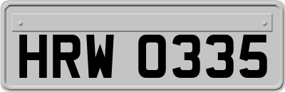 HRW0335