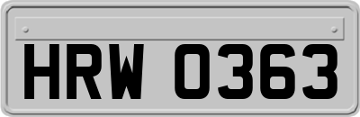 HRW0363