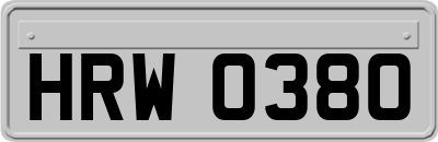 HRW0380