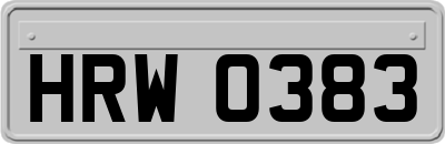 HRW0383
