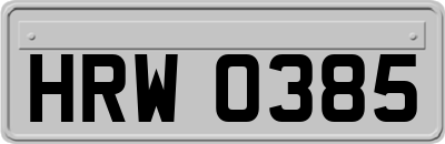 HRW0385
