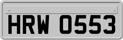 HRW0553
