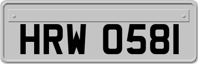 HRW0581