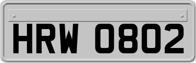 HRW0802