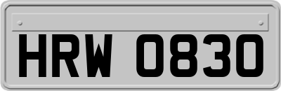 HRW0830