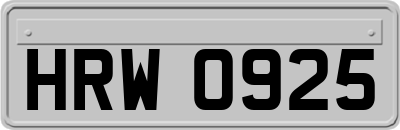 HRW0925