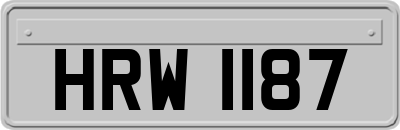 HRW1187