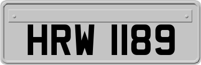 HRW1189