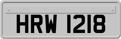 HRW1218