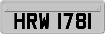 HRW1781