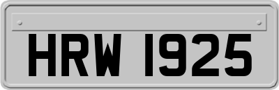 HRW1925