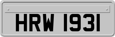 HRW1931