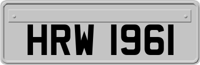 HRW1961