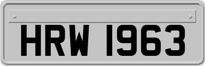 HRW1963
