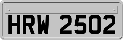 HRW2502