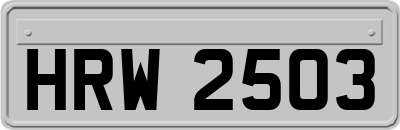 HRW2503